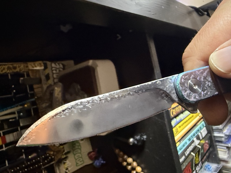 Dreamtech Titanium Flipper Framelock - Icy Style