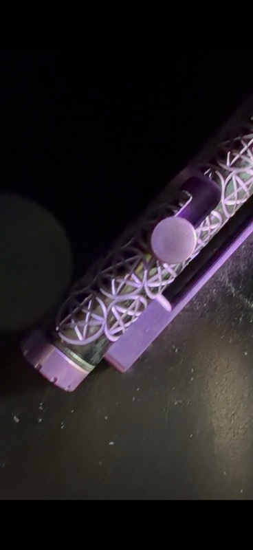 Purple Pentacle Pen