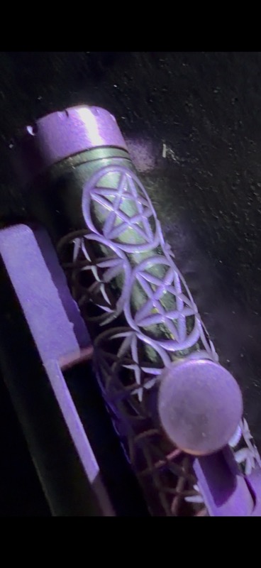 Purple Pentacle Pen